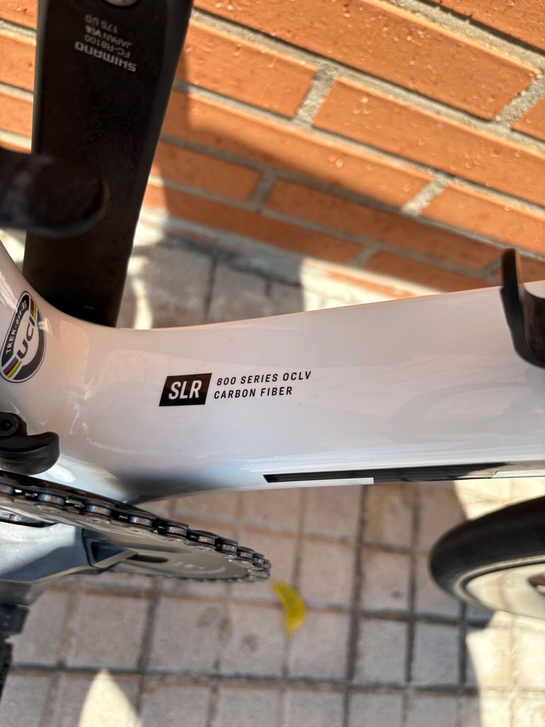 Used Trek Émonda SLR 7 2024 2024 Road & Gravel, Blanco — image 6 of 14