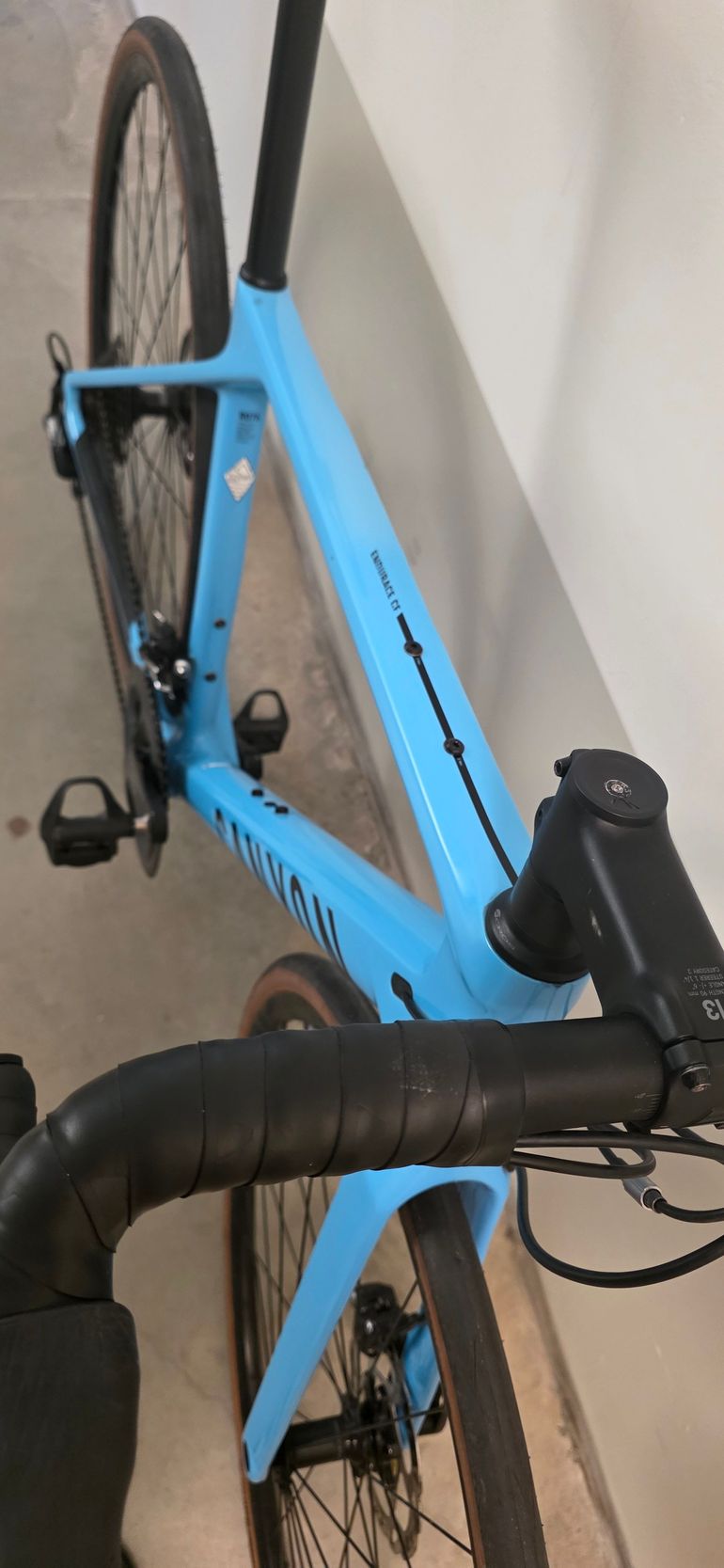 Used Canyon Endurace CF 7 2023 2023 Road & Gravel, Blue — image 6 of 6