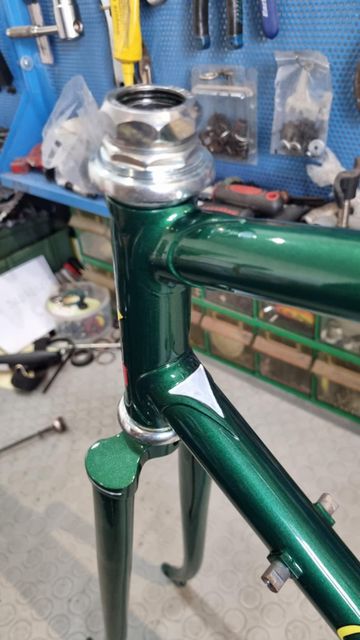 Gebrauchtes Guerciotti VINTAGE 1970'S Frameset 1970 Road & Gravel, Grün — Bild 4 von 10