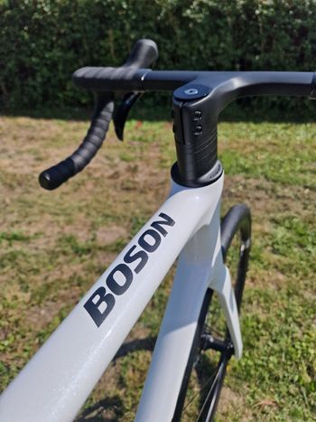 Used Isaac Boson Mineral White L 2025 2025 Road & Gravel — image 5 of 7