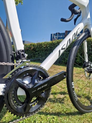 Used Isaac Boson Mineral White L 2025 2025 Road & Gravel — image 3 of 7