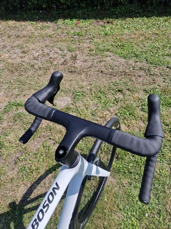 Used Isaac Boson Mineral White L 2025 2025 Road & Gravel — image 6 of 7