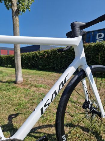 Used Isaac Boson Mineral White L 2025 2025 Road & Gravel — image 4 of 7
