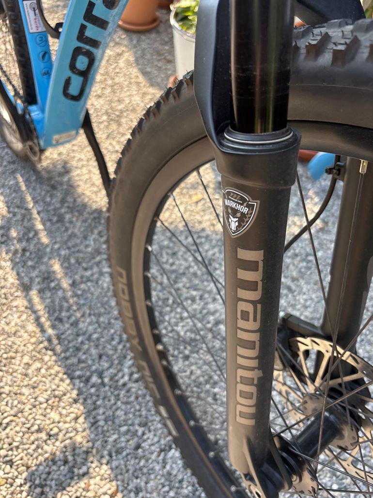 Used Corratec R. Bow 2022 Mountainbike, Blue — image 6 of 11