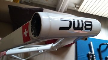 Gebrauchtes BMC SLX 01 Racemaster 2014 Road & Gravel, Weiß — Bild 3 von 7