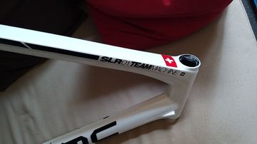 Gebrauchtes BMC SLX 01 Racemaster 2014 Road & Gravel, Weiß — Bild 6 von 7