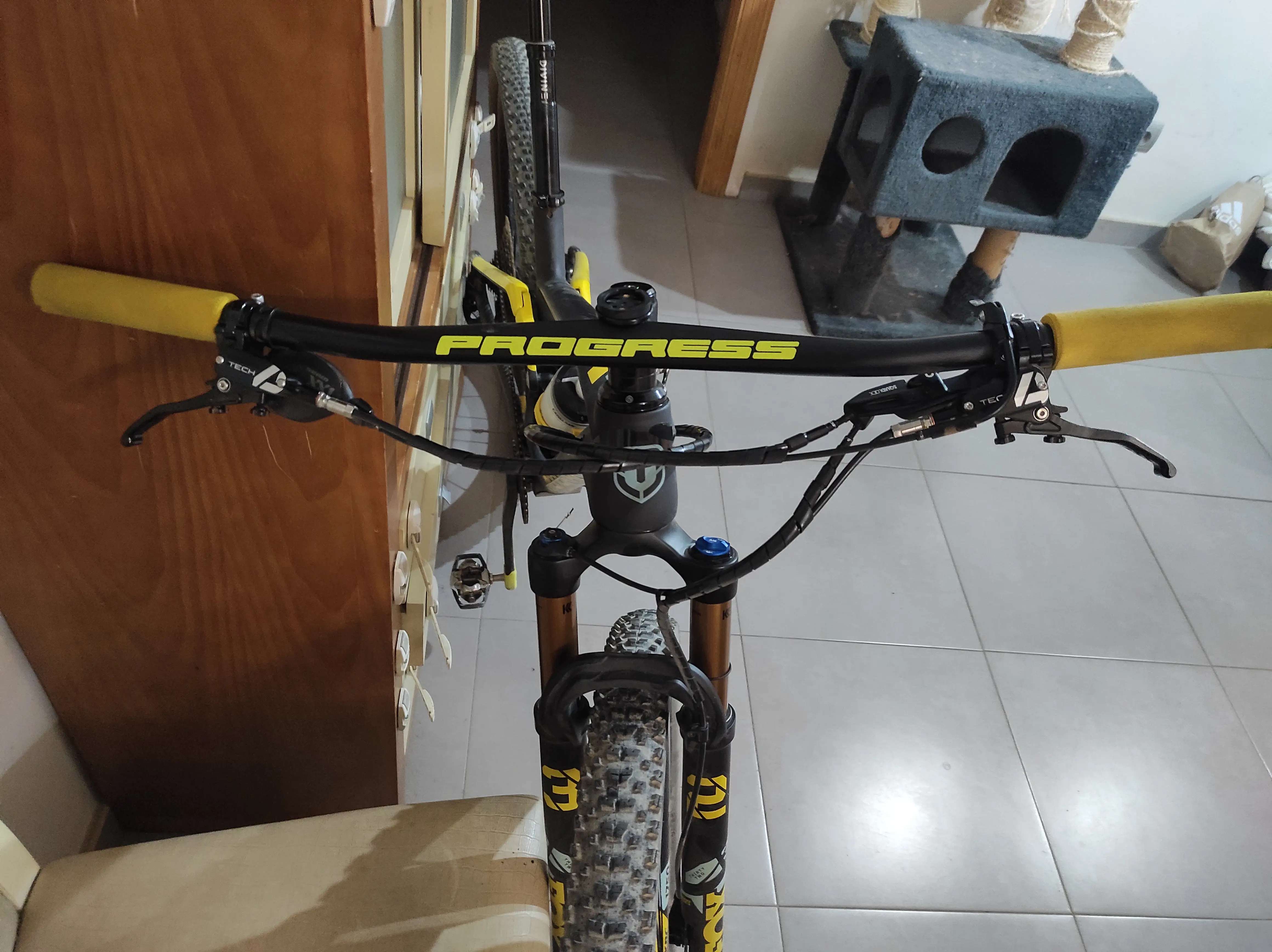 Manillar integrado mtb online progress