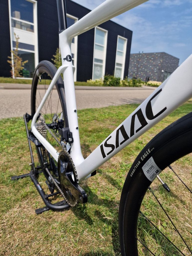 Used Isaac Boson Mineral White L DI2 2025 2025 Road & Gravel, Weiß — image 7 of 8