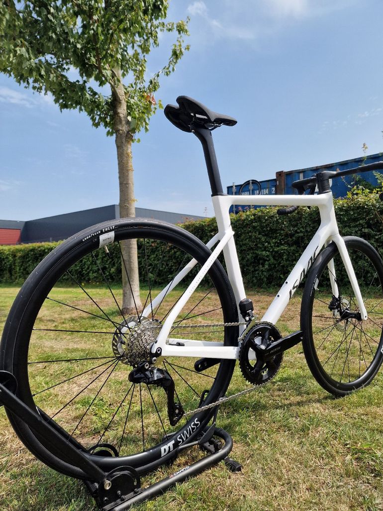 Used Isaac Boson Mineral White L DI2 2025 2025 Road & Gravel, Weiß — image 3 of 8
