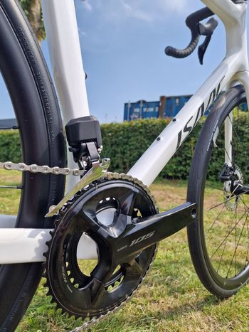 Used Isaac Boson Mineral White L DI2 2025 2025 Road & Gravel, Weiß — image 4 of 8