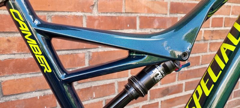 Gebrauchtes Specialized Camber SRAM GX Eagle AXS 2017 Mountainbike, Grün — Bild 8 von 18