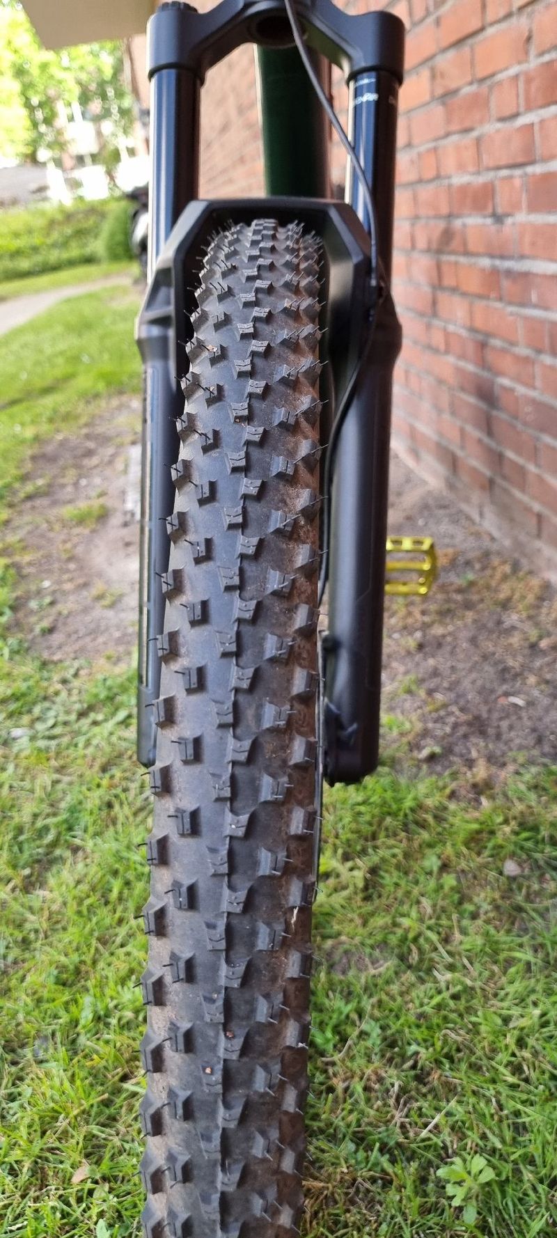Gebrauchtes Specialized Camber SRAM GX Eagle AXS 2017 Mountainbike, Grün — Bild 4 von 18