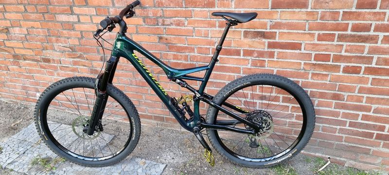 Gebrauchtes Specialized Camber SRAM GX Eagle AXS 2017 Mountainbike, Grün — Bild 2 von 18