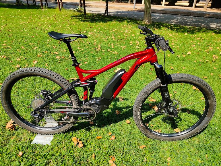Używany Stevens E-Whaka+ 2018 2018 Mountainbike — zdjęcie 10 z 10