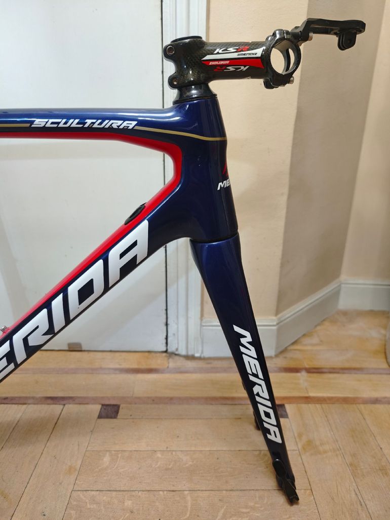 フレームセット　MERIDA　SCULTURA4000　DISC MERIDA Scultura Disc 4000 Juliet 2019 Grey / Green