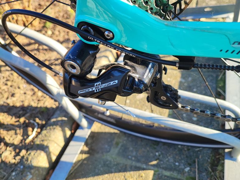 Used Bianchi Oltre Xr 3 Disc Campagnole Potenza 2022 Road & Gravel, Green — image 6 of 6