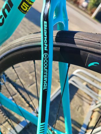 Used Bianchi Oltre Xr 3 Disc Campagnole Potenza 2022 Road & Gravel, Green — image 4 of 6