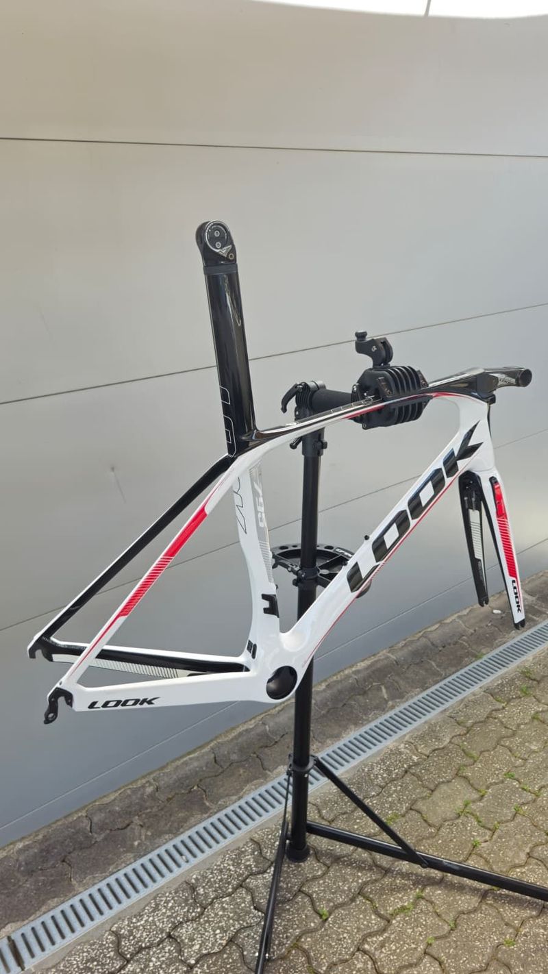 Gebrauchtes Look Quadro Look 795 AeroLight - White - Tam.S Frameset 2015 Road & Gravel