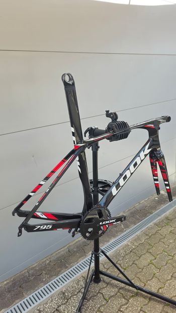 Look, Quadro 795 Blade AeroLight Black White Red - TAM. S Frameset