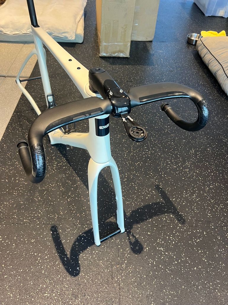 Used Enve Fray Chassis Frameset 2025 Road & Gravel, White — image 4 of 8