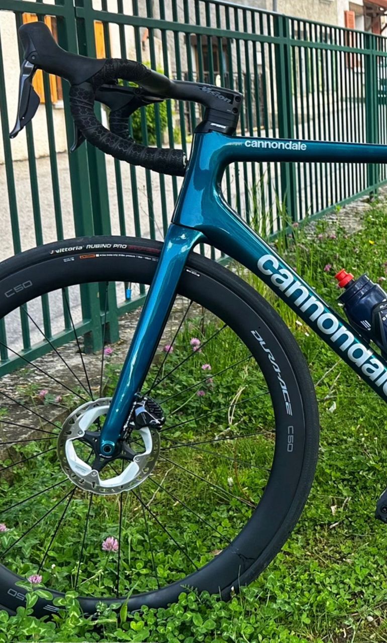 Used Cannondale SuperSix EVO Hi-MOD Disc Ultegra Di2 2023 2023 Road & Gravel, Green — image 11 of 11
