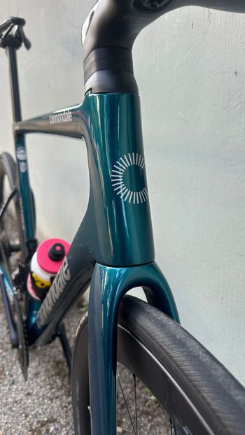 Used Cannondale SuperSix EVO Hi-MOD Disc Ultegra Di2 2023 2023 Road & Gravel, Green — image 8 of 11