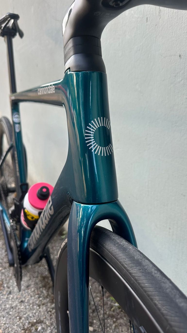 Used Cannondale SuperSix EVO Hi-MOD Disc Ultegra Di2 2023 2023 Road & Gravel, Green — image 8 of 11