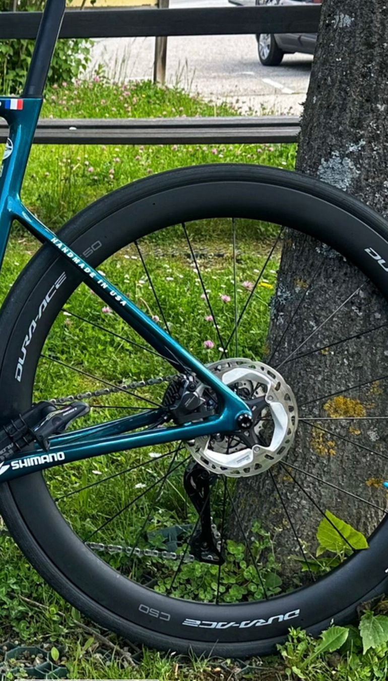 Used Cannondale SuperSix EVO Hi-MOD Disc Ultegra Di2 2023 2023 Road & Gravel, Green — image 9 of 11