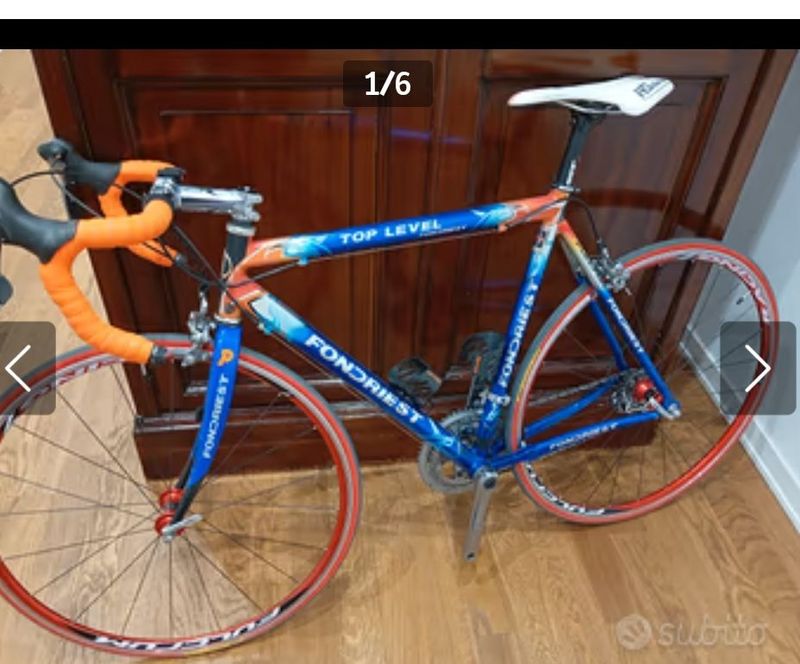Used Fondriest Top Level 1999 Road & Gravel, Blue — image 3 of 8