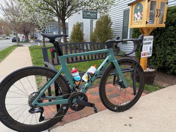 Used Vitus ZX-1 EVO Ultegra Di2 2024 2024 Road & Gravel, Green — image 7 of 10