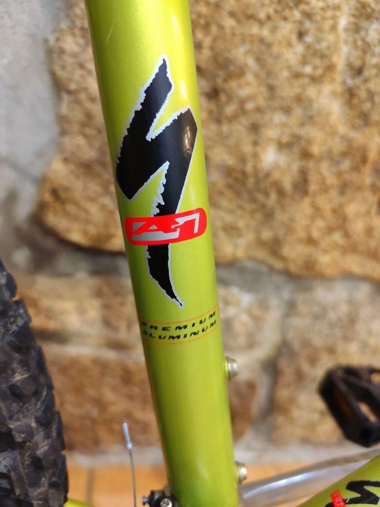 Gebrauchtes Specialized Hardrock STX 1998 Mountainbike, Grün, 26 — Bild 4 von 8