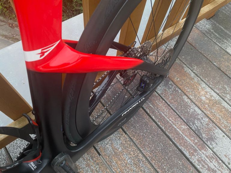 Used Pinarello DOGMA F SUPER RECORD EPS Disc 2022 2022 Road & Gravel, Red — image 8 of 11