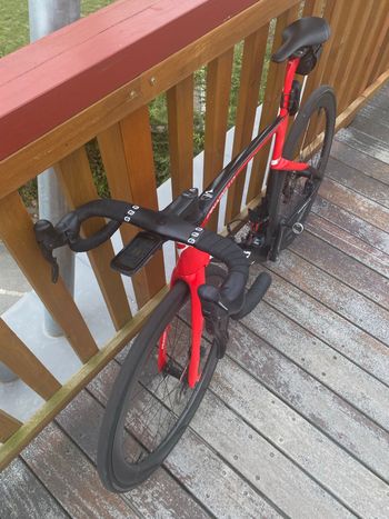 Used Pinarello DOGMA F SUPER RECORD EPS Disc 2022 2022 Road & Gravel, Red — image 9 of 11