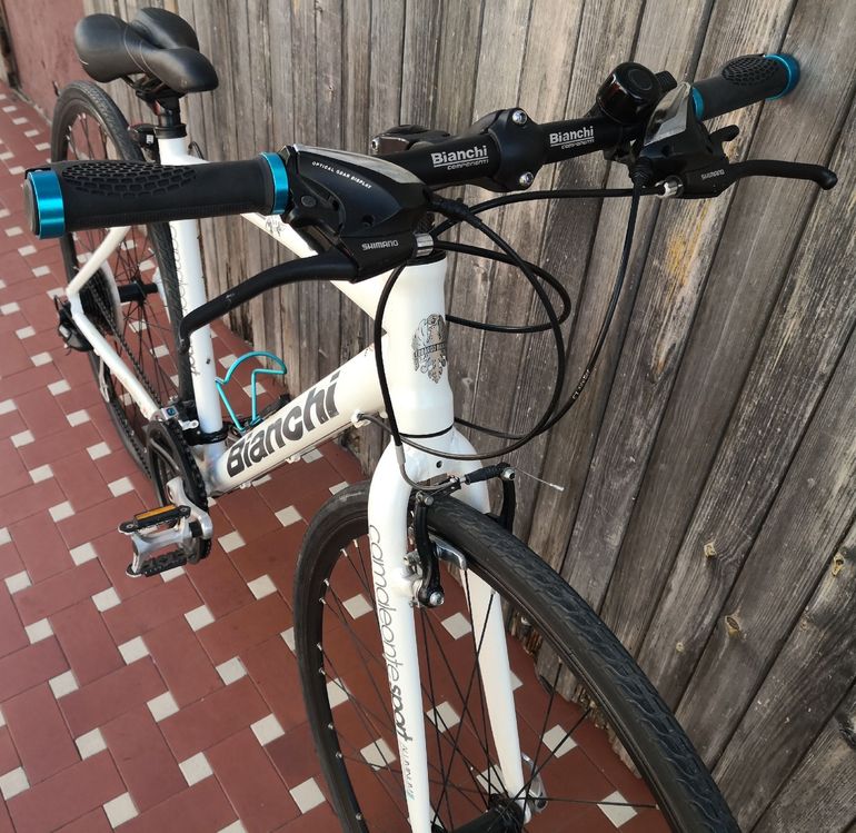 Used Bianchi Camaleonte 2016 Road & Gravel, White — image 4 of 15