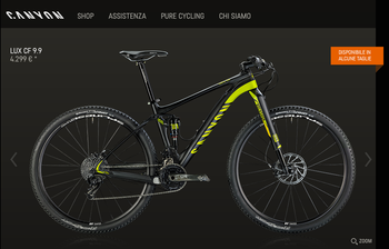 Used Canyon Lux Cf 9.9 2015 Mountainbike, Black, 29 — image 5 of 6