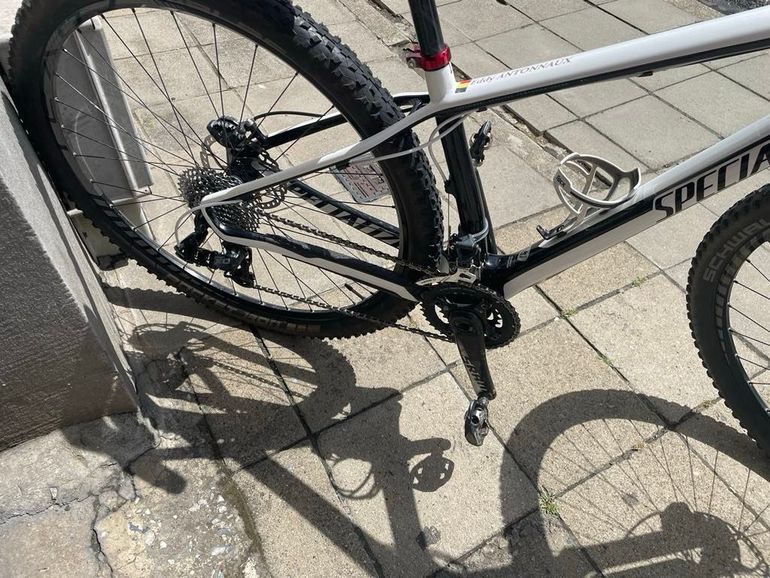 Gebrauchtes Specialized Stumpjumper Expert Carbon 29 2012 2012 Mountainbike, Weiß, 29 — Bild 6 von 7