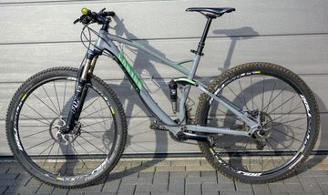 Used Canyon Nerve AL 2014 Mountainbike, Light Gray — image 2 of 10