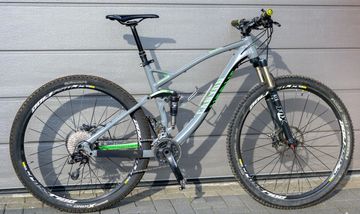 Used Canyon Nerve AL 2014 Mountainbike, Light Gray — image 1 of 10