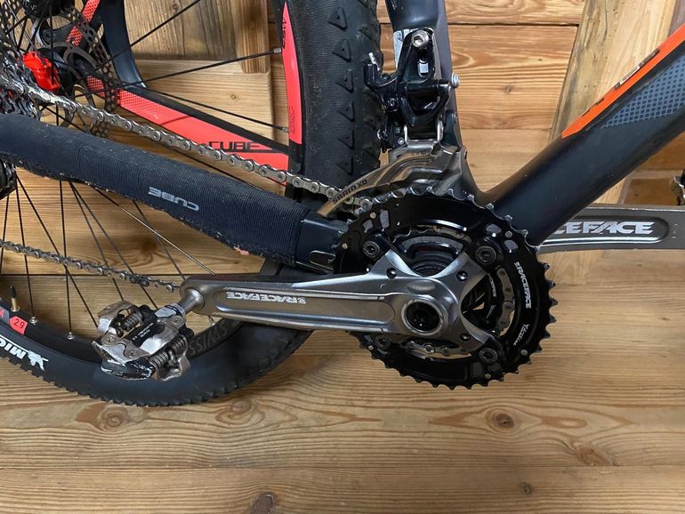 Used CUBE Reaction SRAM X0 2017 Mountainbike, Light Gray — image 3 of 6