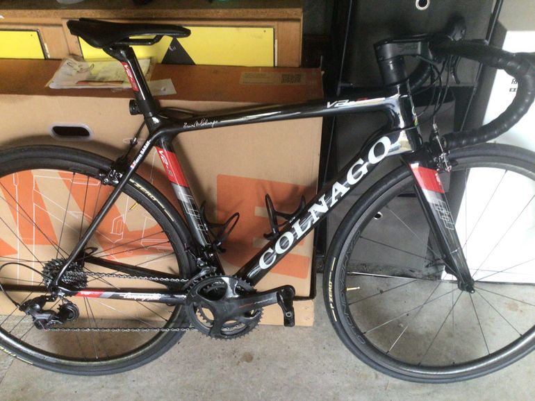 Used Colnago V2-R 2019 Road & Gravel, Black — image 2 of 4