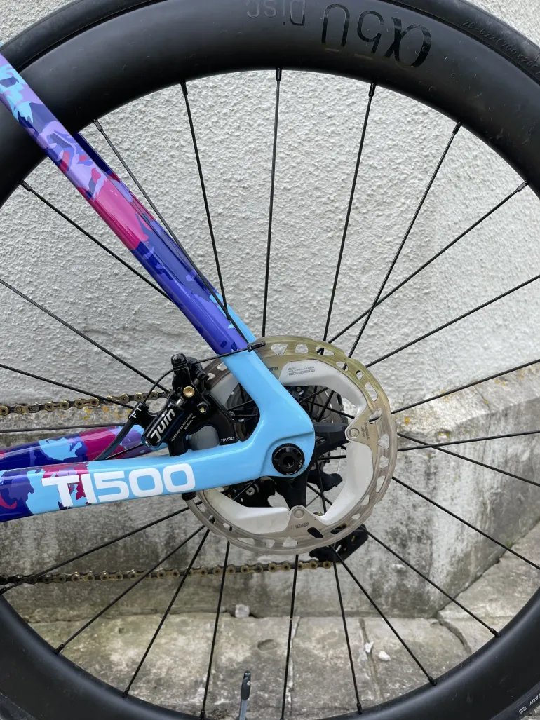 Used WINSPACE T1500 2022 Road & Gravel, Blue — image 6 of 9