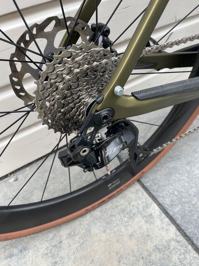 Used Rose Backroad Shimano 105 Di2 2024 Road & Gravel, Green — image 4 of 17