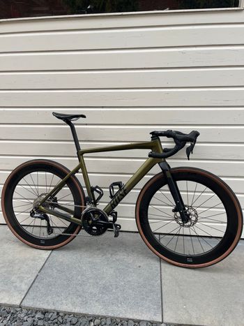 Used Rose Backroad Shimano 105 Di2 2024 Road & Gravel, Green — image 1 of 17