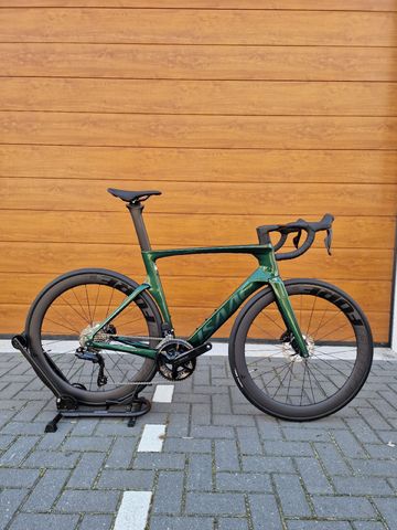 Używany Isaac Meson Jade Green DI2 2025 2025 Road & Gravel