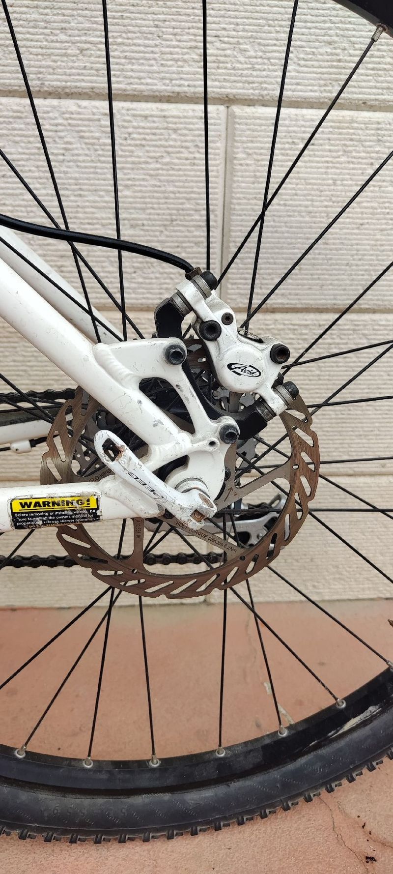 Used Felt Q900 2010 Mountainbike, White — image 4 of 6