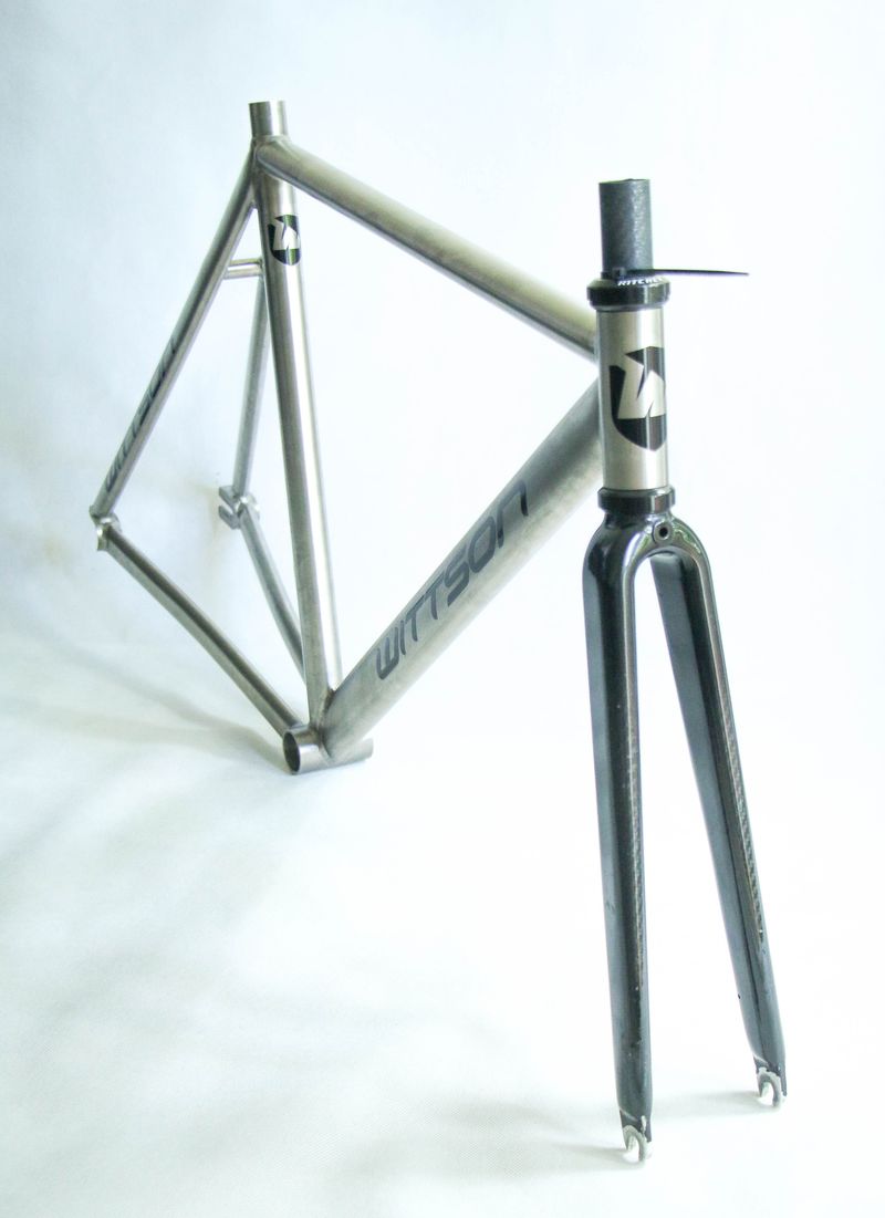 Brugt Wittson Custom Ti Cycles Custom Aero Track 2015 Frameset 2015 Road & Gravel — billede 4 af 11