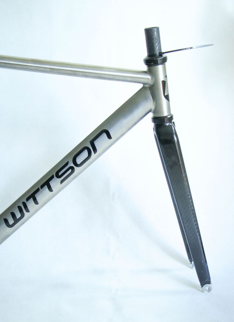Brugt Wittson Custom Ti Cycles Custom Aero Track 2015 Frameset 2015 Road & Gravel — billede 6 af 11