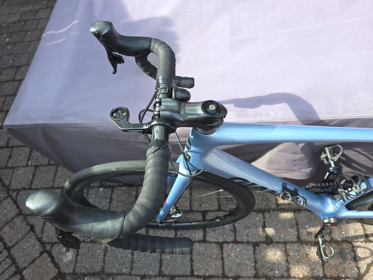 Used Giant TCR Advanced SL 0 Disc-Red eTap 2018 2018 Road & Gravel, Blau — image 8 of 12