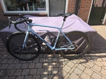 Brugt Giant TCR Advanced SL 0 Disc-Red eTap 2018 2018 Road & Gravel