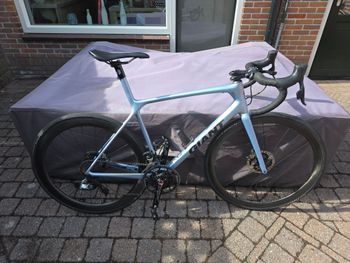 Used Giant TCR Advanced SL 0 Disc-Red eTap 2018 2018 Road & Gravel, Blau — image 2 of 12